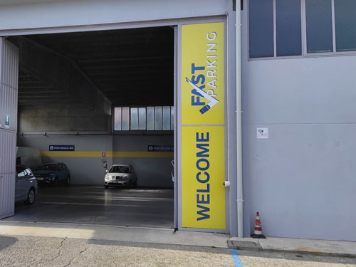ingresso parcheggio low cost FastParking