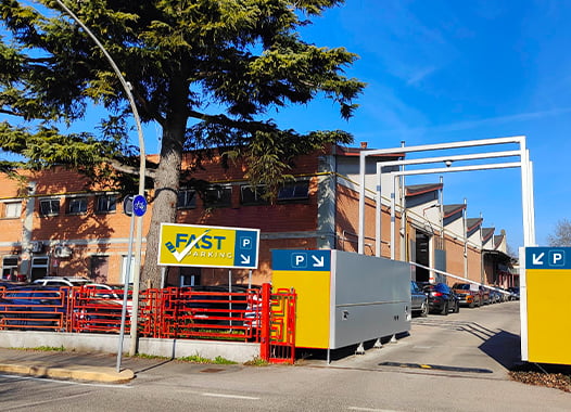 ingresso parcheggio low cost FastParking
